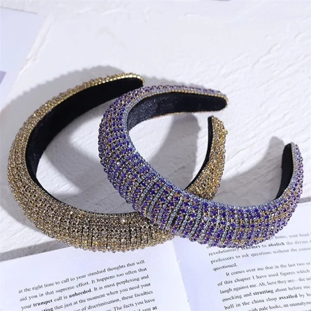 Rhinstone Headband- 6 colors available